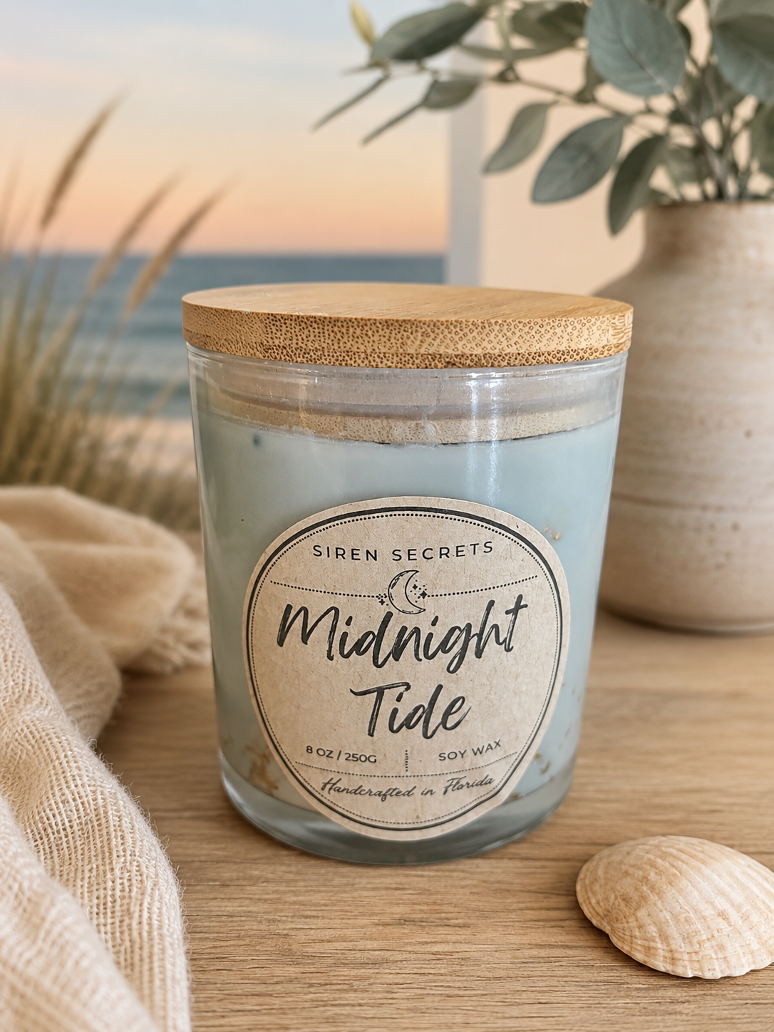 Midnight Tide Candle
