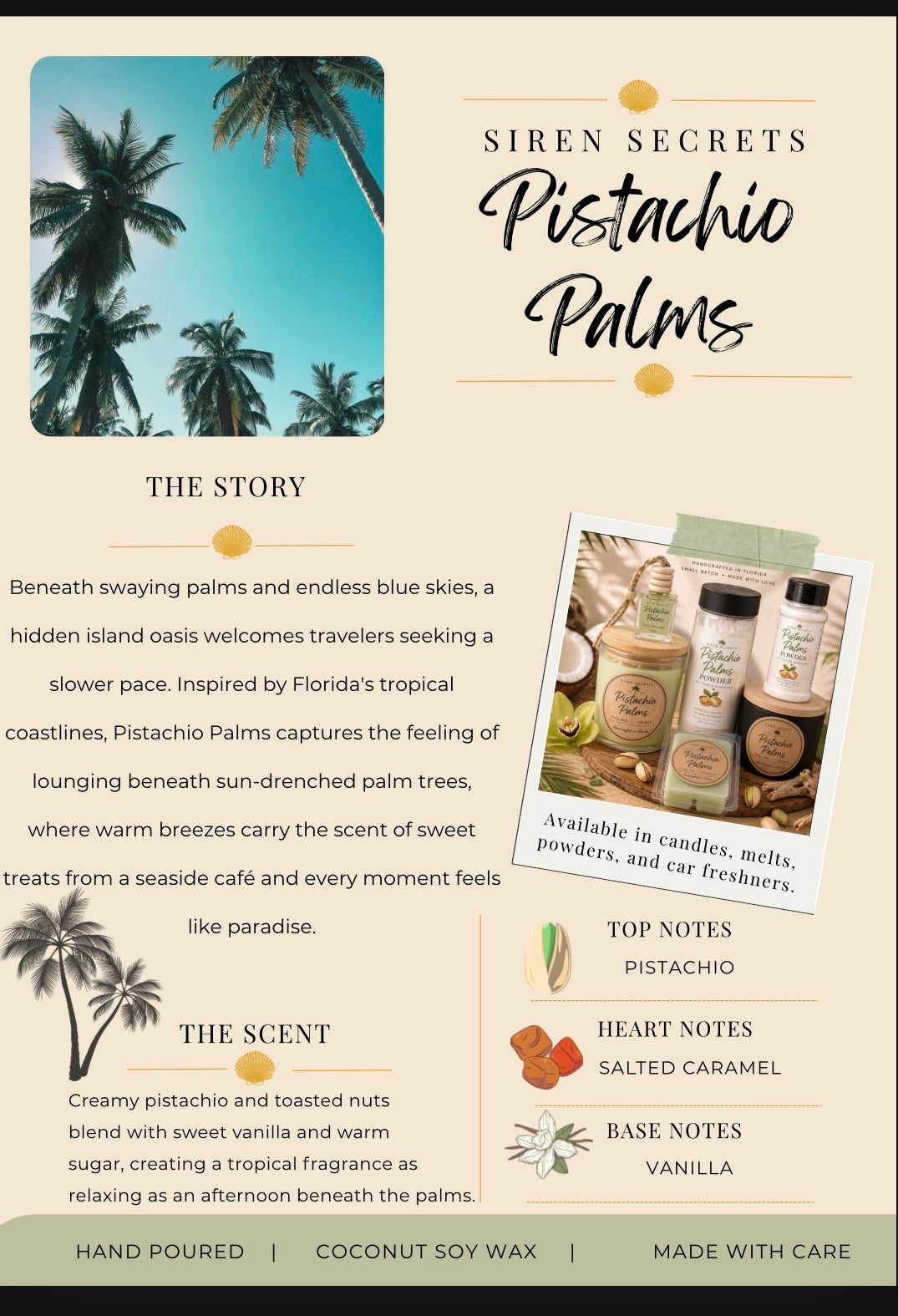 Pistachio Palms Room + Linen Spray