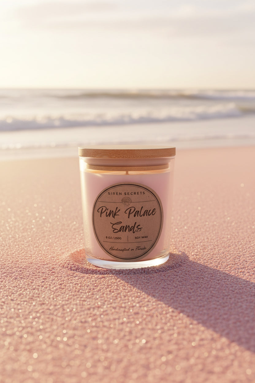 Pink Palace Sands Candle