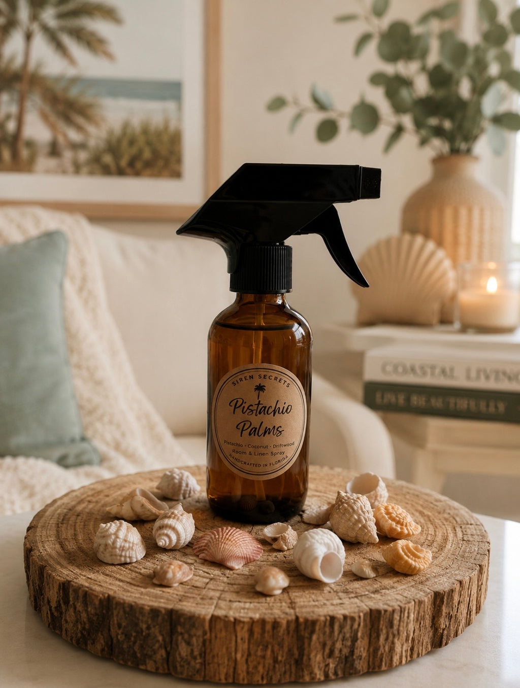 Pistachio Palms Room + Linen Spray
