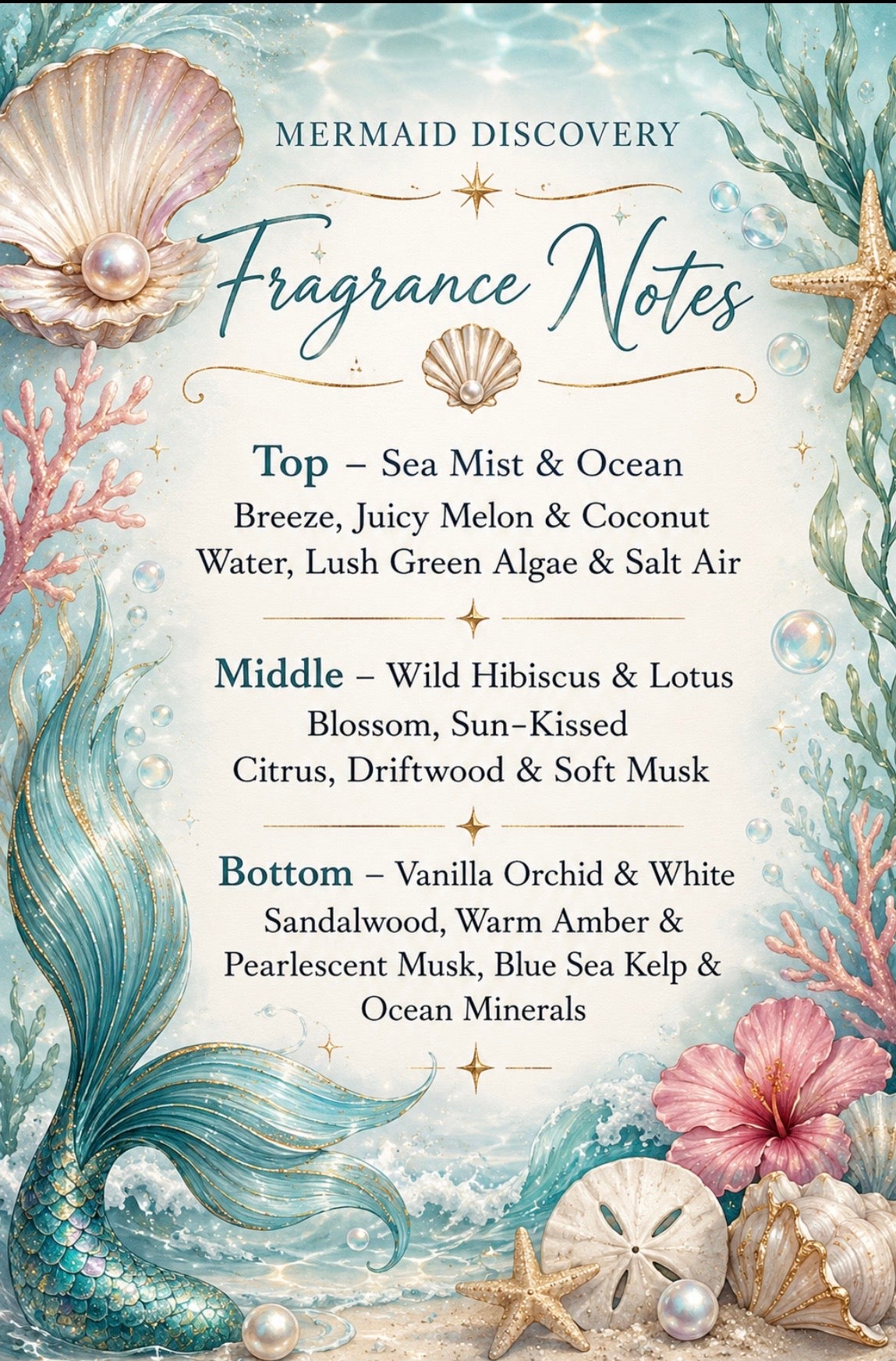 Mermaid Discovery Candle