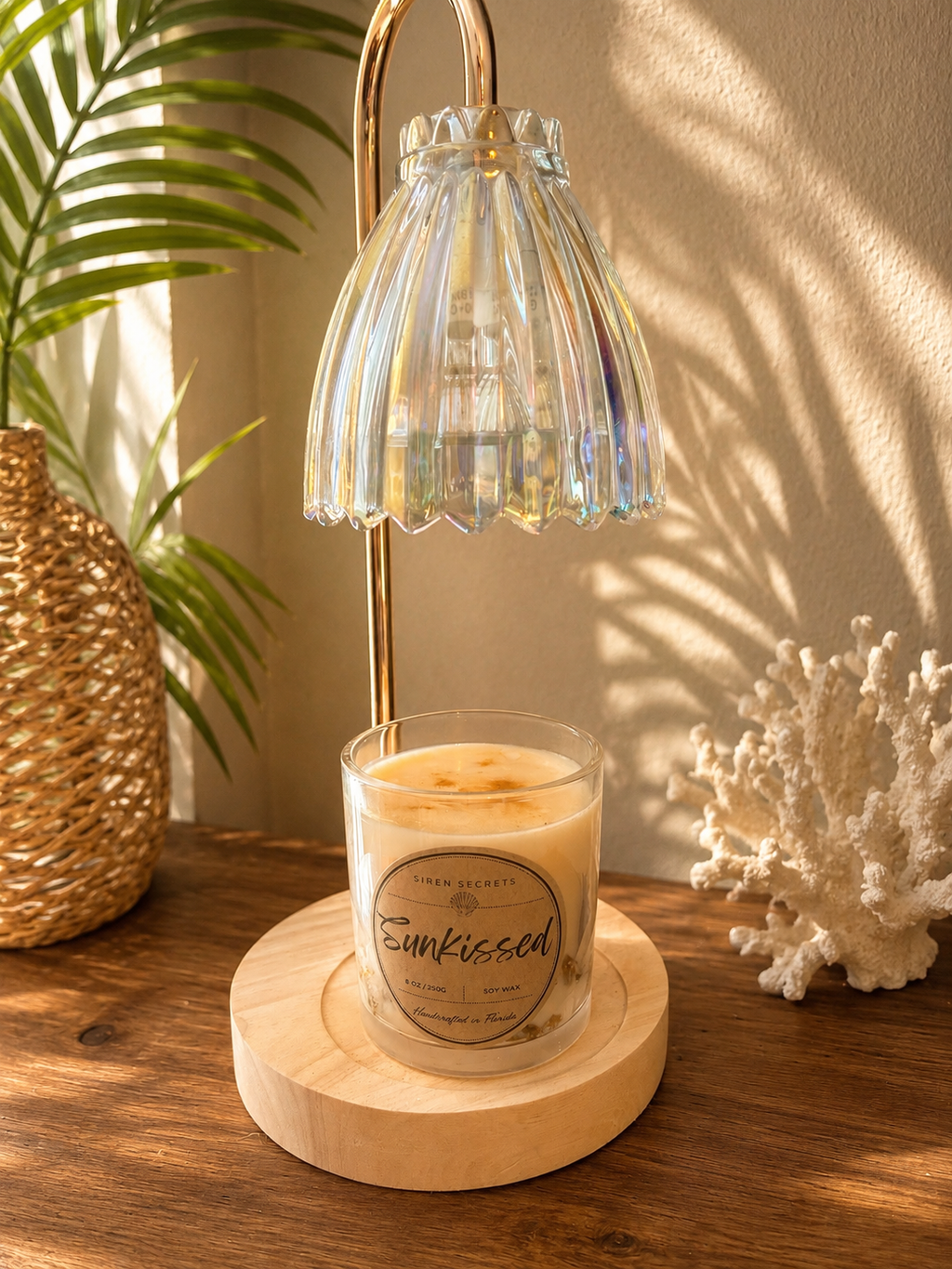 Sun-Kissed Wickless Candle