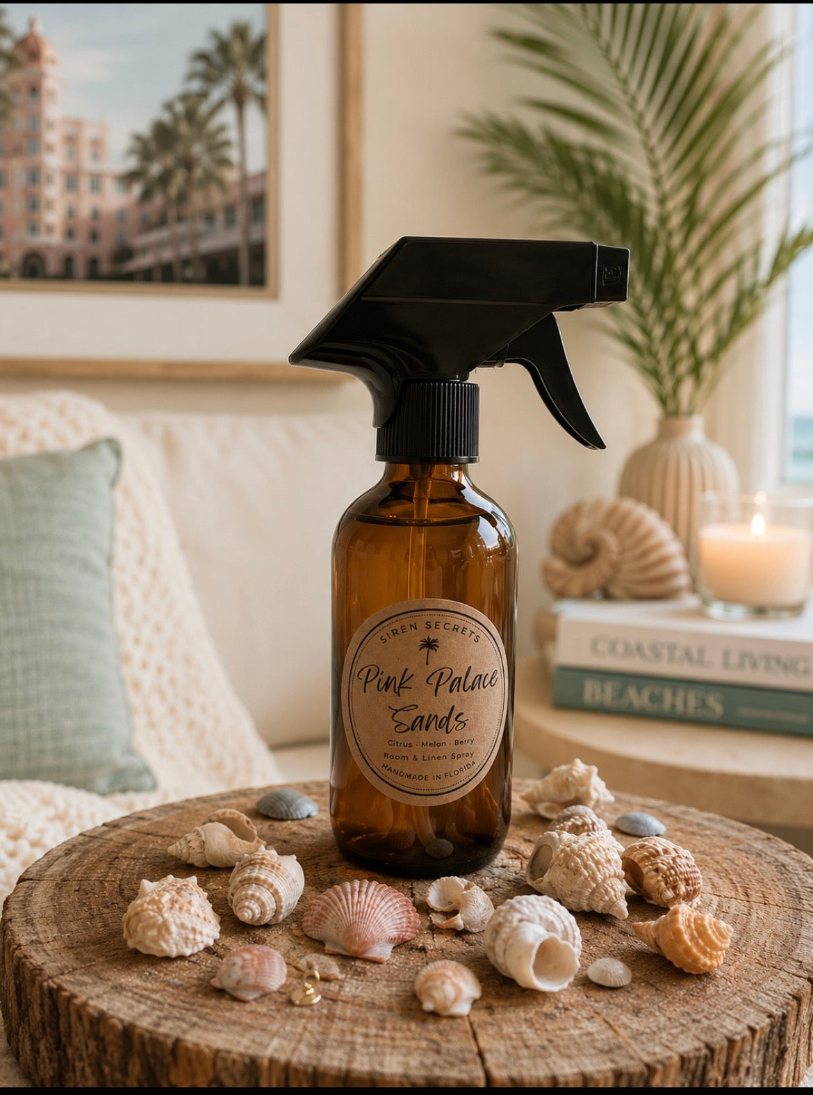Pink Palace Sands Room + Linen Spray