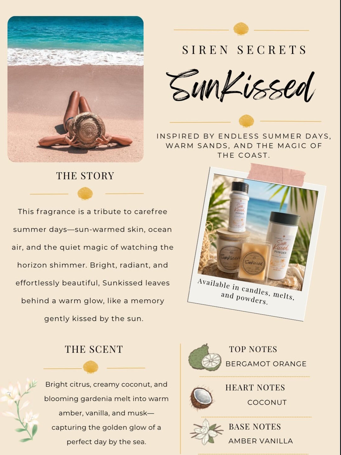 Sun-kissed Soy Candle