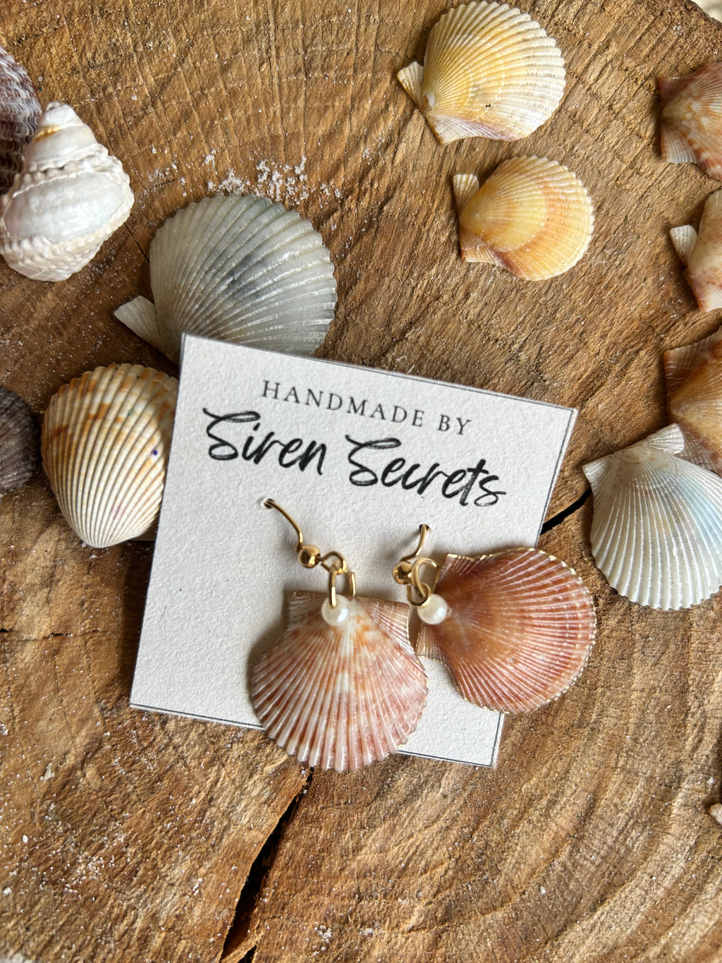 Scallop Earrings
