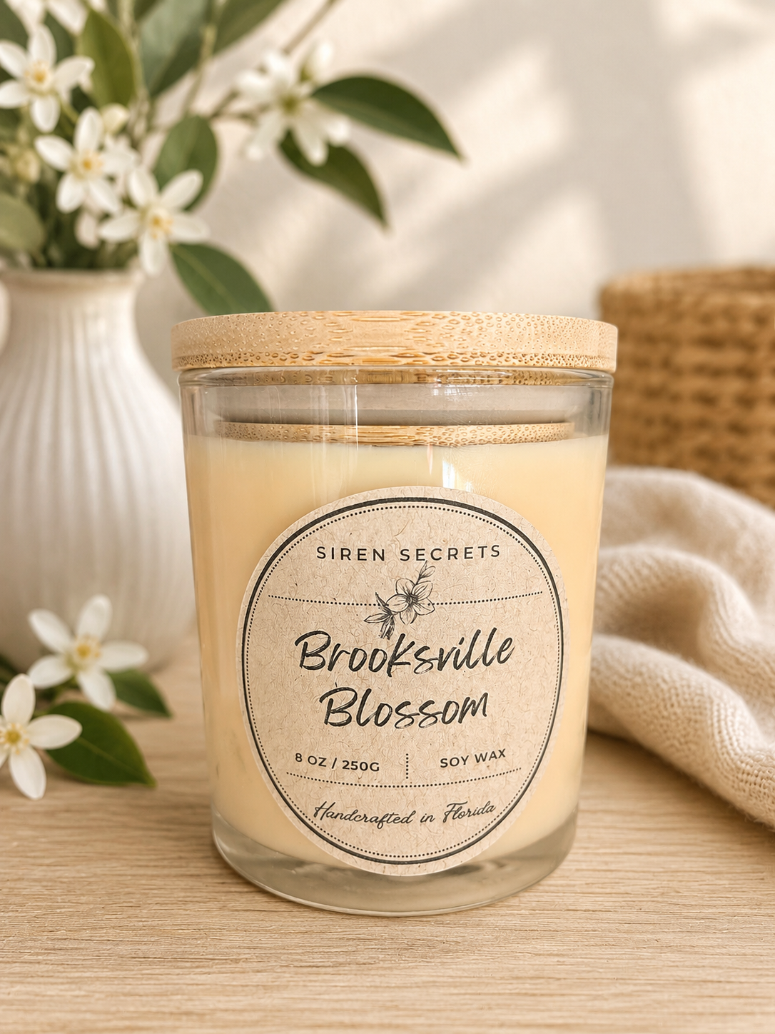 Brooksville Blossom Candle