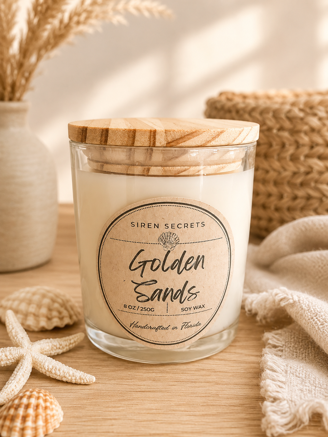 Golden Sands Candle